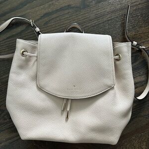 Kate Spade Leather Sinch Backpack